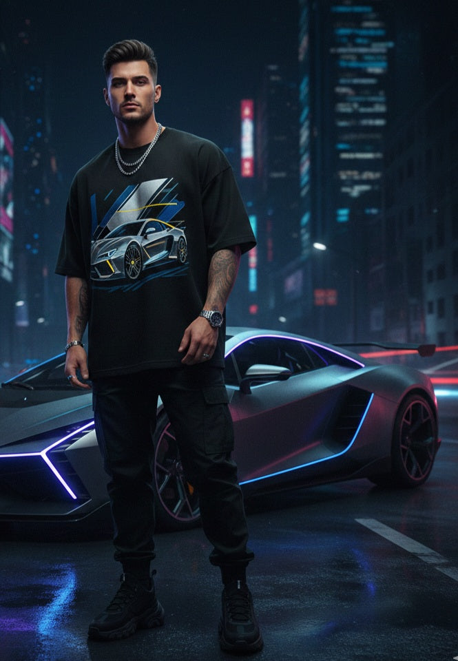 Car &amp; Bike Lovers Ke Liye Premium Graphic T-Shirts – Style Jo Speed Bolta Hai