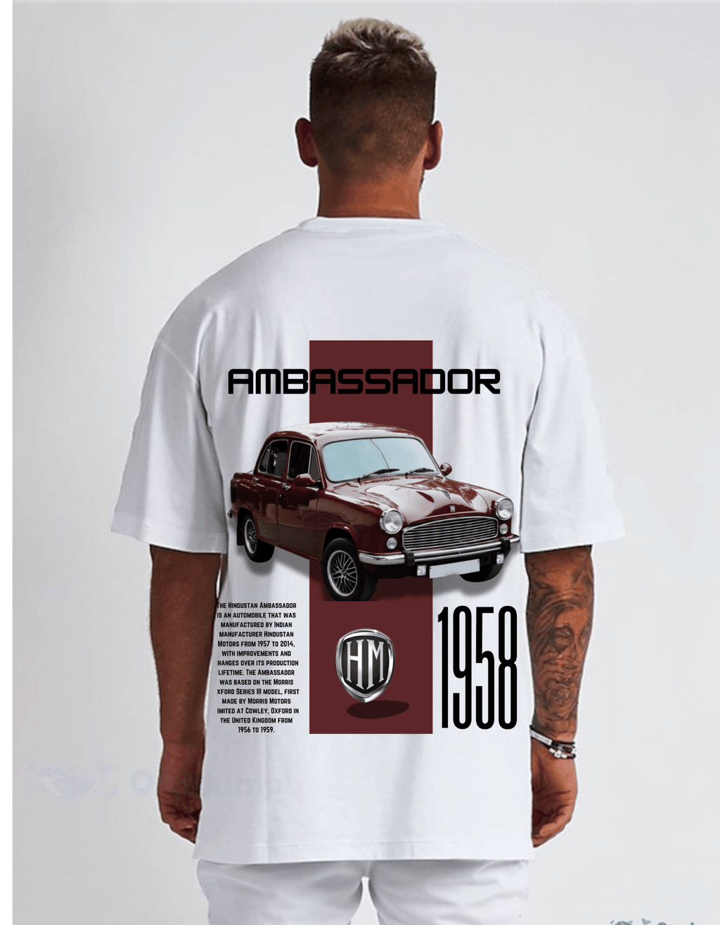 AMBASSADOR OVERSIZED T-SHIRT FOR MEN