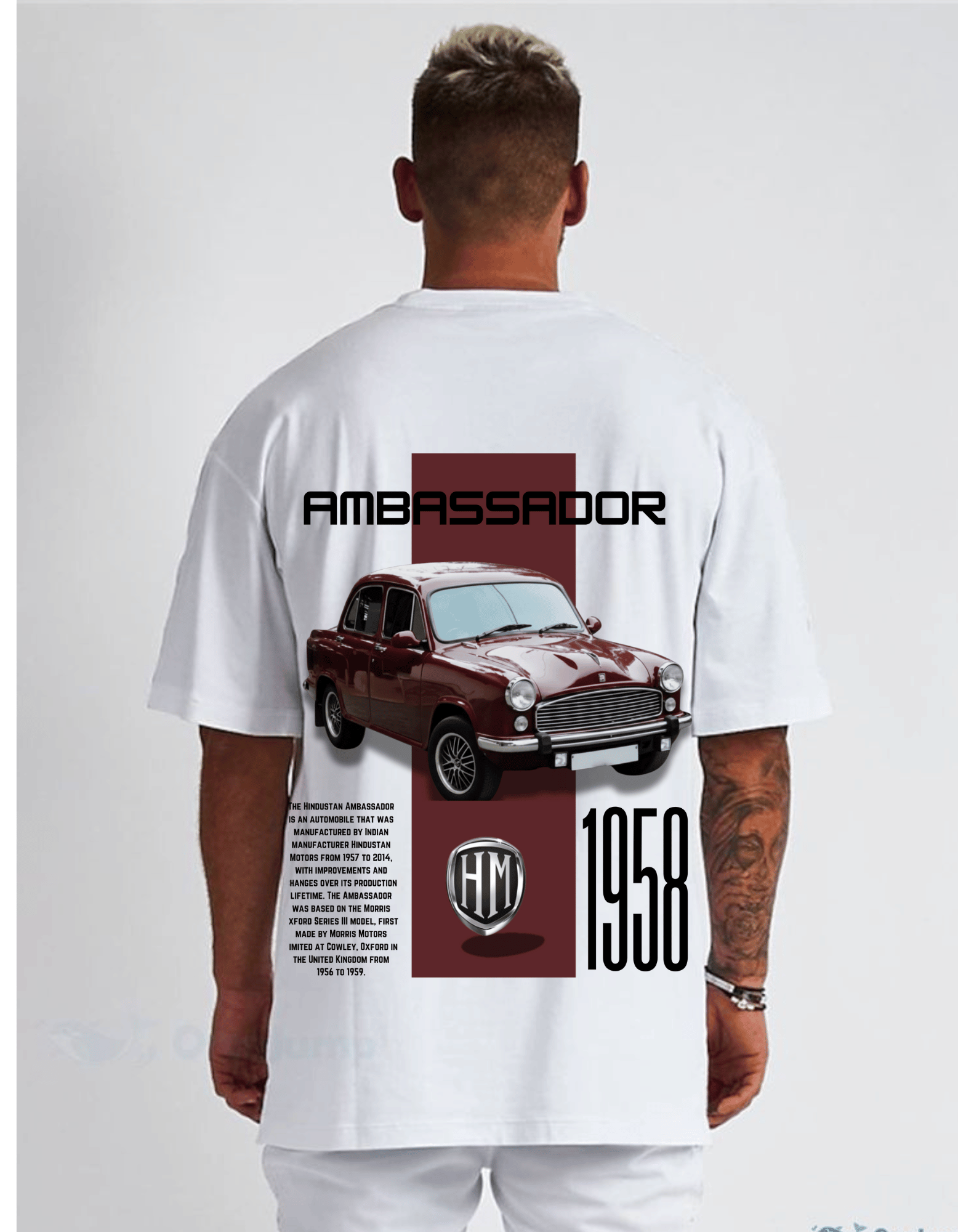 AMBASSADOR OVERSIZED T-SHIRT FOR MEN