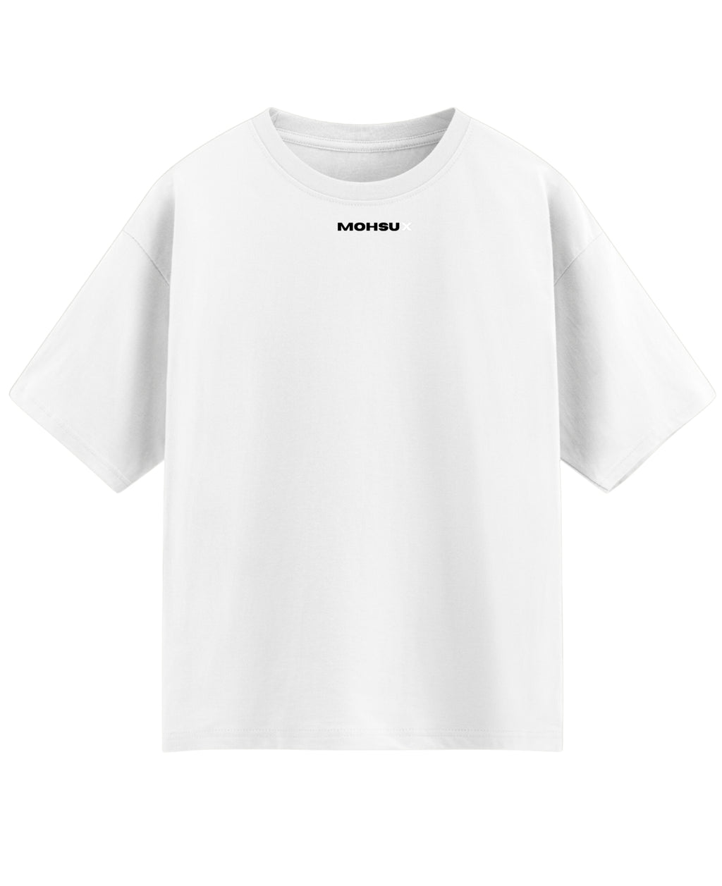 White Oversized T-shirt Front Design