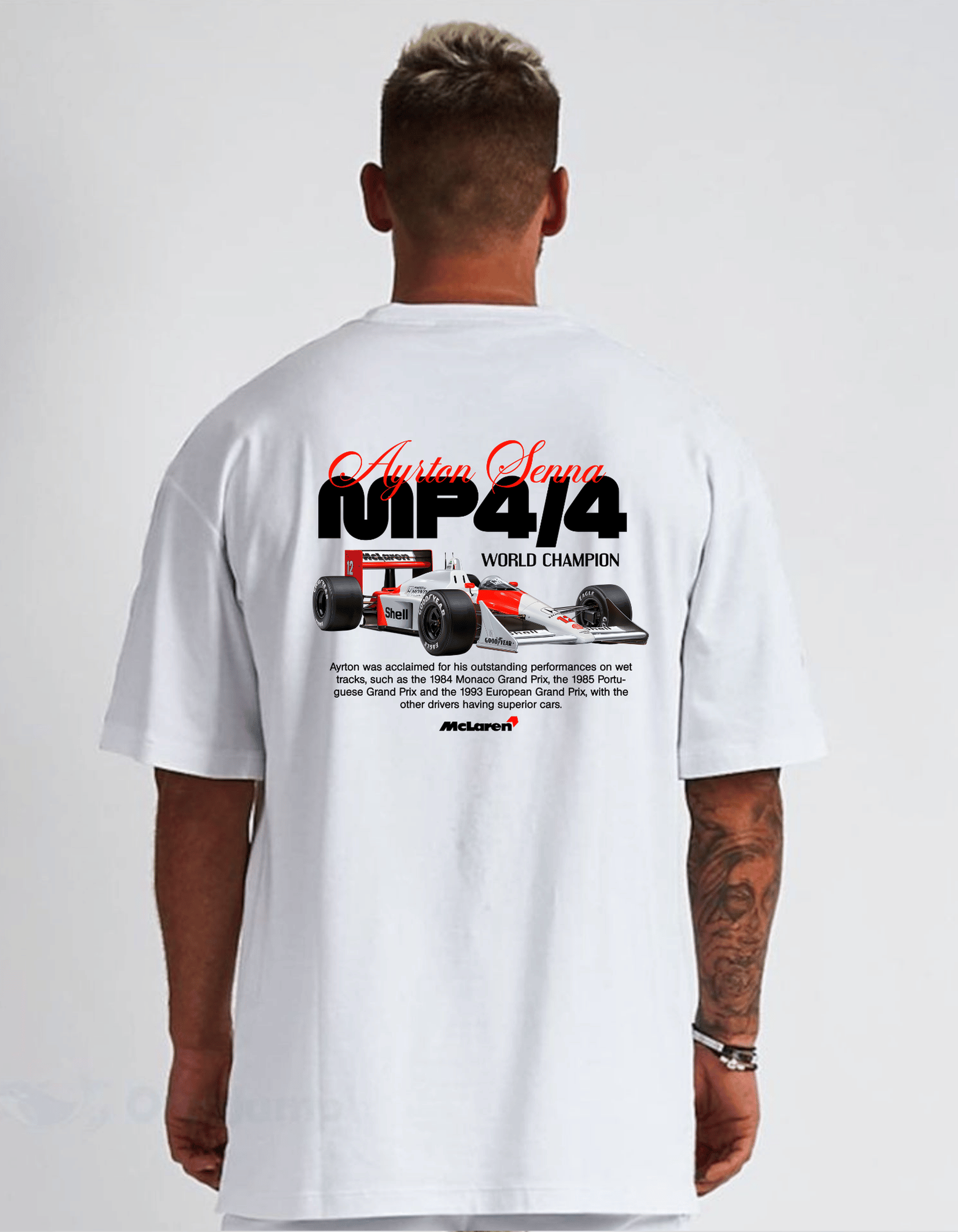 MCLAREN OVERSIZED T-SHIRT FOR MEN