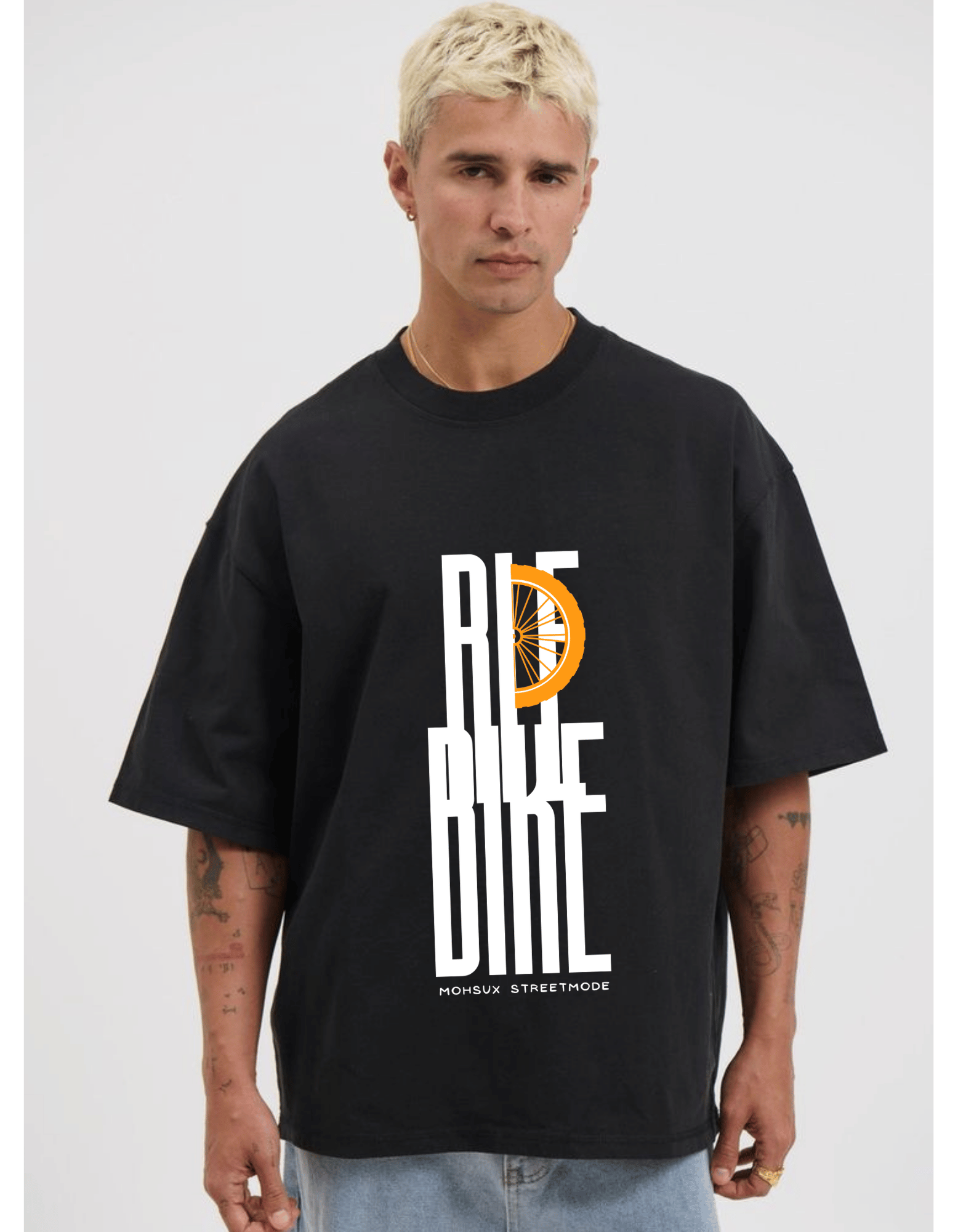 RIDE BIKE OVERSIZED T-SHIRT FOR MEN