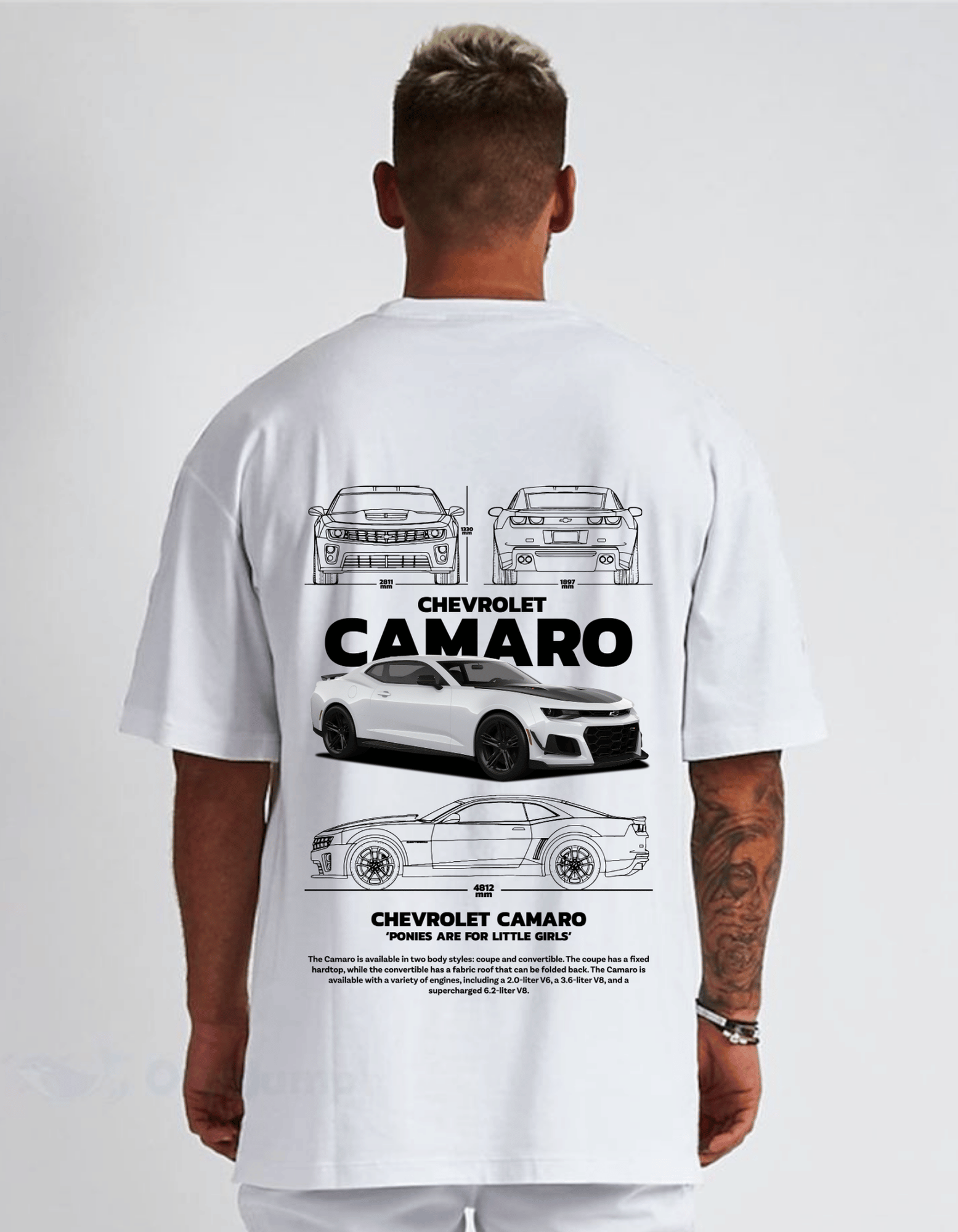 CAMARO OVERSIZED T-SHIRT FOR MEN