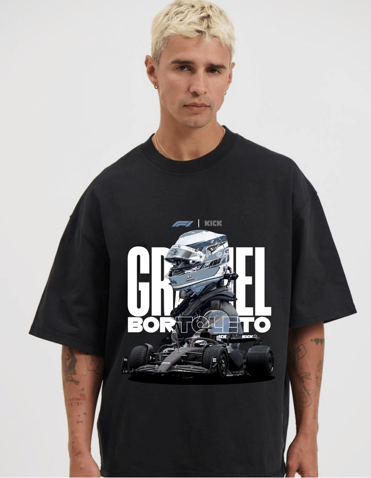 BORTELETO OVERSIZED T-SHIRT FOR MEN